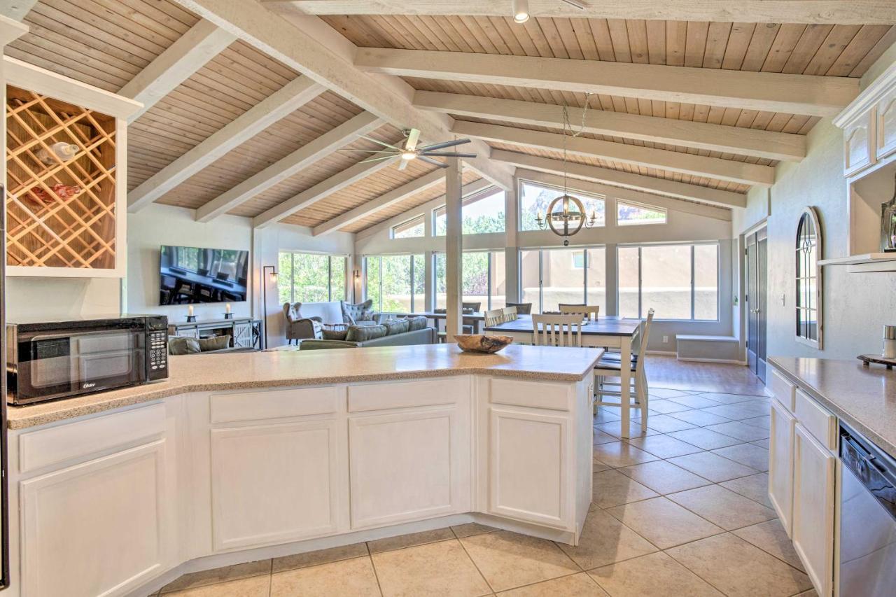 Sedona Hideaway With Swim Spa And Private Tavern! Bagian luar foto
