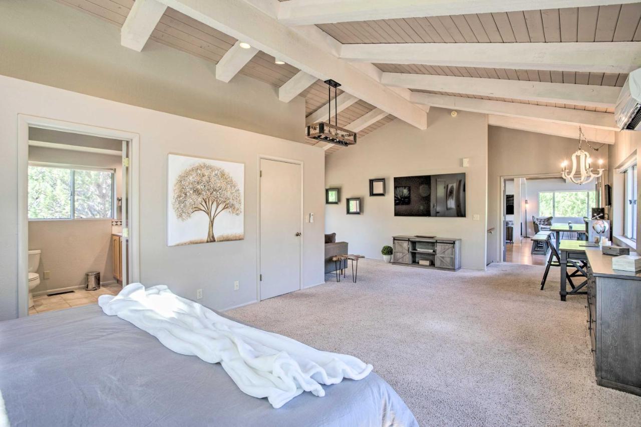 Sedona Hideaway With Swim Spa And Private Tavern! Bagian luar foto