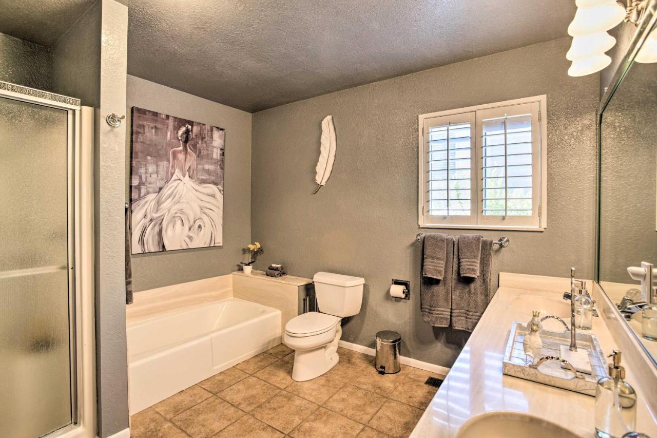 Sedona Hideaway With Swim Spa And Private Tavern! Bagian luar foto